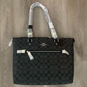 COACH gallery tote in canvas